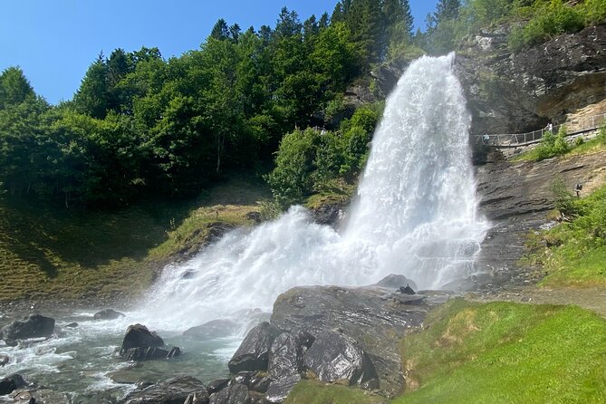 Bergen in a day, Guided tour: Old Town, Waterfalls & Waffles - Steinsdalsfossen and the path behind the water