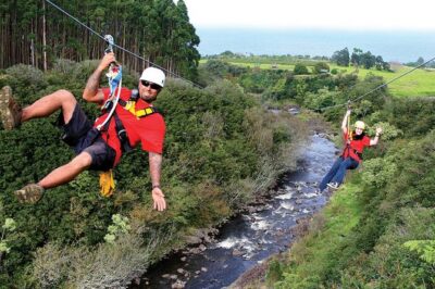 9-Line Waterfall Zipline Experience