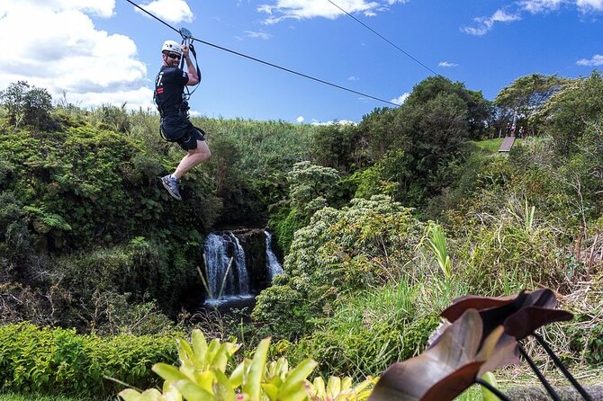Big Island Zipline Tour Near Akaka Falls (250-ft Waterfall!) - Guides who make first-timers feel secure