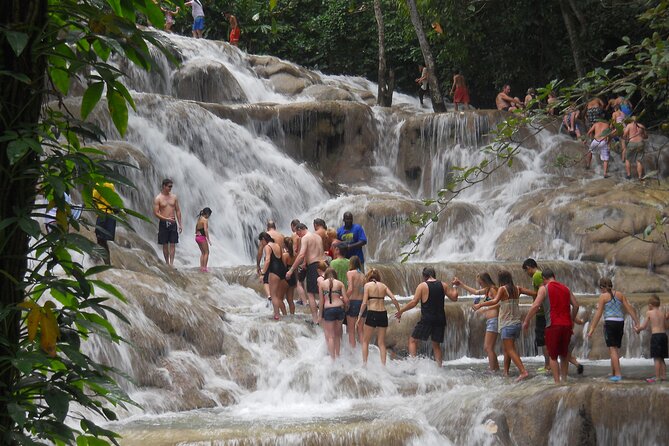 Blue Hole and Dunn’s River Falls Tour with Lunch and Cocktails at Reggae Hill - Transport can shape the whole day