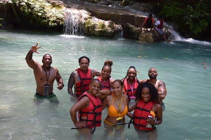 Blue Hole Waterfalls + Bamboo River Rafting Tour from Ocho Rios - The 10-minute walk to Secret Falls adds a quieter pause