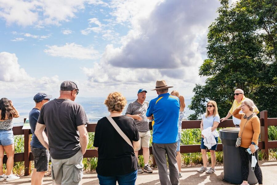 Brisbane: Rainforests, Waterfalls and Glow Worm Cave Tour - Cedar Creek Glow Worm Caves, with one important detail