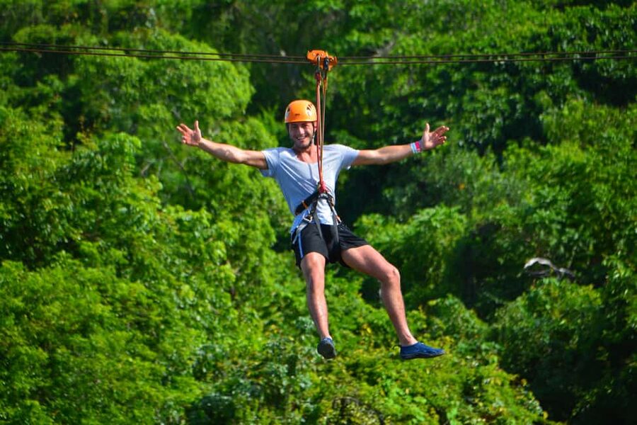 Buggy Ride, Zipline Splash & Waterfall Pool Combo with Lunch - The phone policy is strict