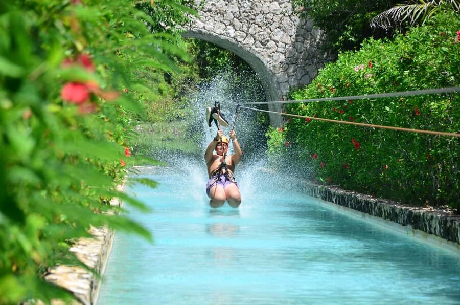 Buggy Ride, Zipline Splash & Waterfall Pool Combo with Lunch - The buggy route stays off public roads