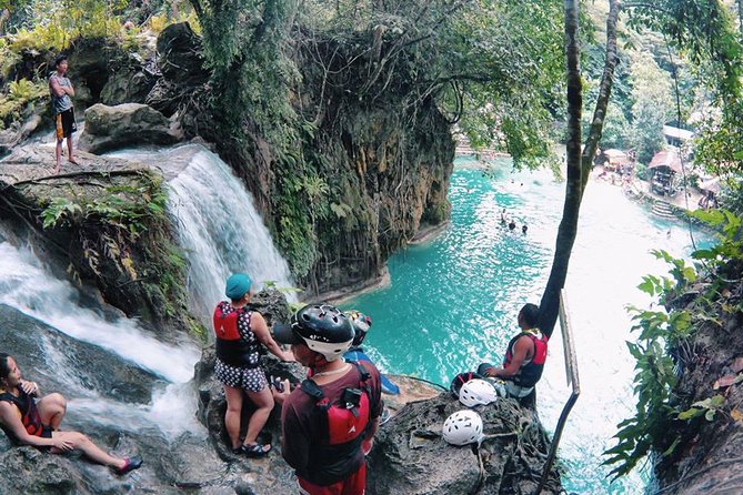 Cebu: Oslob Whale Shark Swimming and Kawasan Falls Canyoneering - Cliff jumps, guides, and the optional zipline
