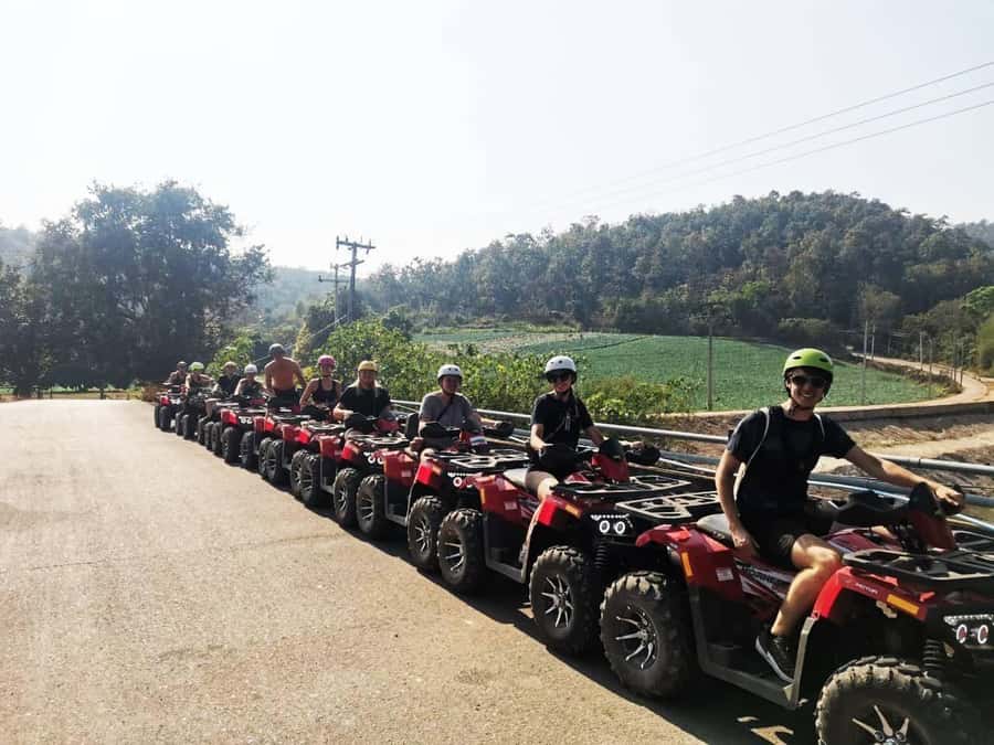 Chiang Mai: ATV, White Water Raft, & Sticky Waterfall Tour - What the schedule means in real life