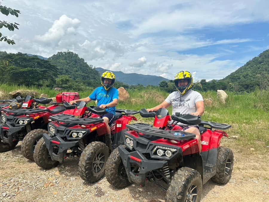 Chiang Mai ATV & White Water Rafting & Trekking to Waterfall - A Two-Hour Walk to the Waterfall