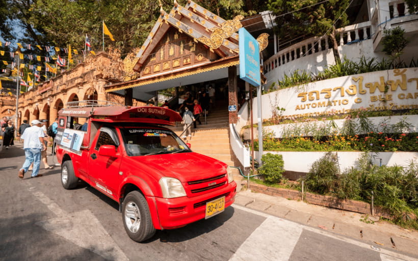 Chiang Mai: Doi Suthep Temple and Waterfall by Songtaew Trio - Small practical details that improve the day