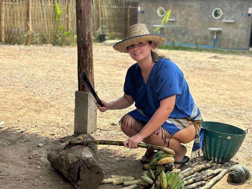 Chiang Mai: Elephant Sanctuary, Long Neck & Sticky Waterfall - Climbing Buatong Sticky Waterfall