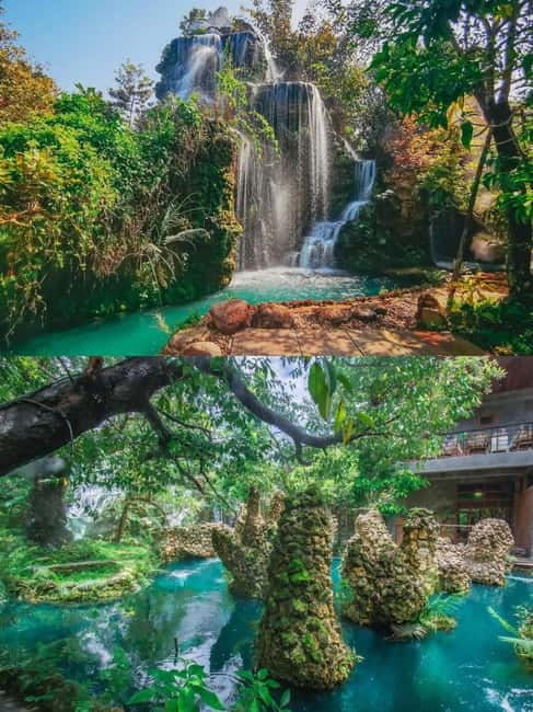 Chiang Mai: Sticky Waterfall & Angel Waterfall Park Day Tour - Dan Tewada Land of Angels is polished, pretty, and man-made