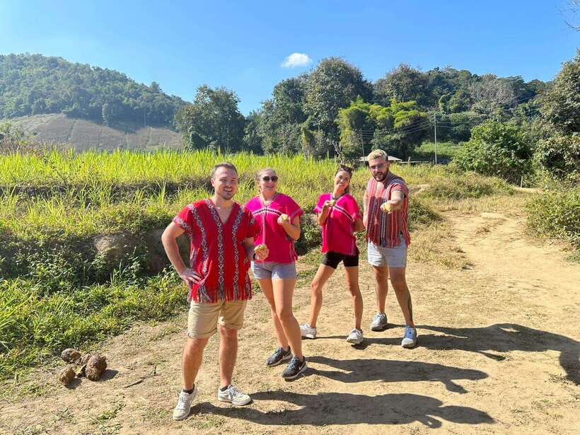 Chiang Mai Untouched Elephant: Nature Walk & Waterfall Trek - Preparing food and meeting the elephants