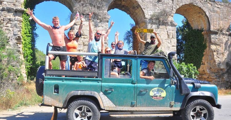 City of Side: Green Canyon Jeep Tour, Boat Trip & Waterfall - Lunch, tea, and a taste of local routine