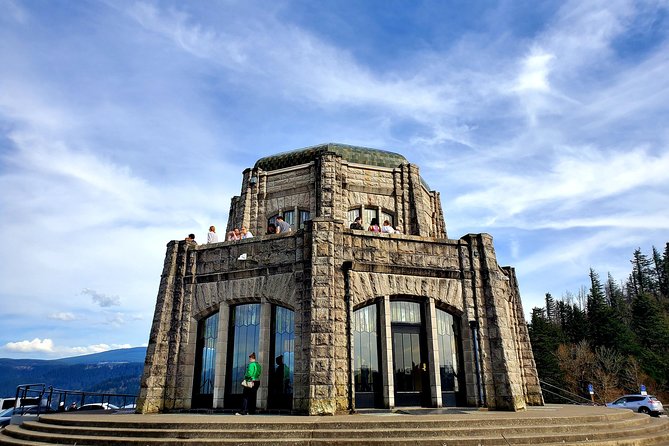 Columbia Gorge Waterfalls and Mt. Hood Tour - Full Day - Latourell Falls and the first forest walk