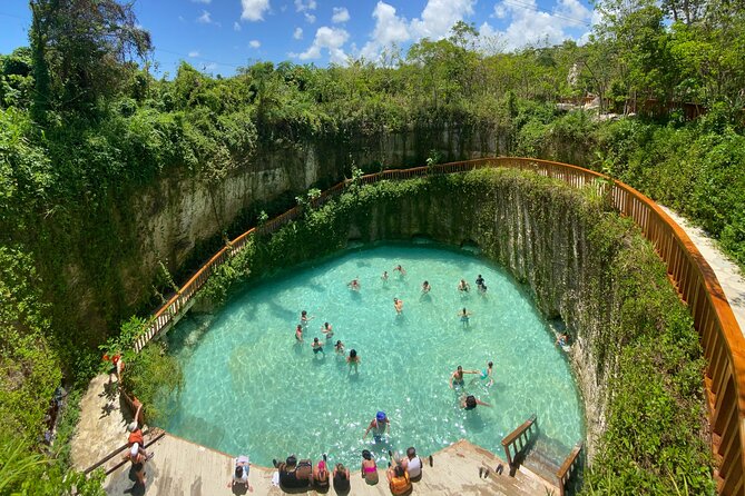 COMBO: Zip Line, Cenote Blue Lagoon, Jungle River &Waterfall Pool - Key points at a glance