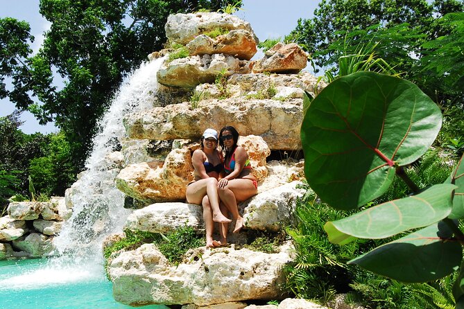 COMBO: Zip Line, Cenote Blue Lagoon, Jungle River &Waterfall Pool - Lunch, water, and extra spending