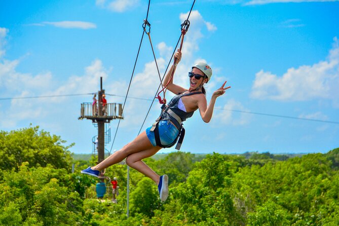 COMBO: Zip Line, Cenote Blue Lagoon, Jungle River &Waterfall Pool - What to wear and what to leave behind
