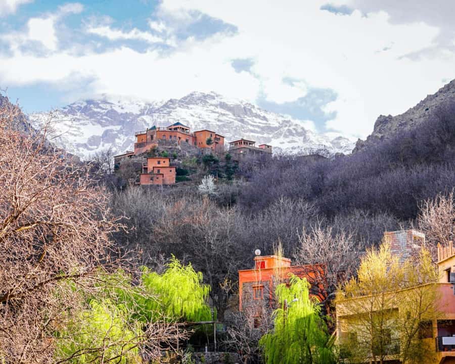 Day Trip Atlas Mountains and Berber Villages with Waterfalls - A Camel Ride at Rha Gorge