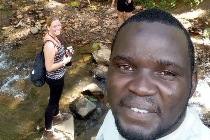 Day trip Hiking to Uluguru Mountains-Choma Waterfalls - Starting the walk on a steep village trail