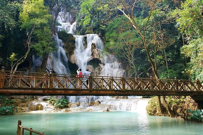 Day Trip to Kuang Si Waterfalls - Kuang Si Falls is the reason to go