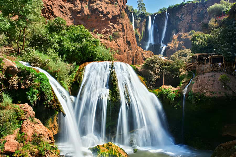 Day Trip To Ouzoud Waterfalls (Guide Hik & Boat option) - Walking under olive trees with a local guide