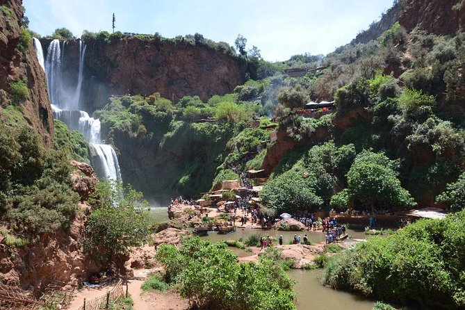Day Trip To Ouzoud Waterfalls (Guide Hike & Boat are options) - Lunch above the water