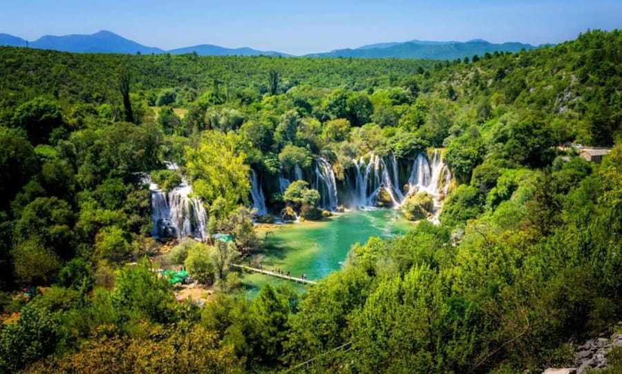 Dubrovnik: Mostar & Kravica Waterfalls Day Trip - Two hours to eat, shop, and wander