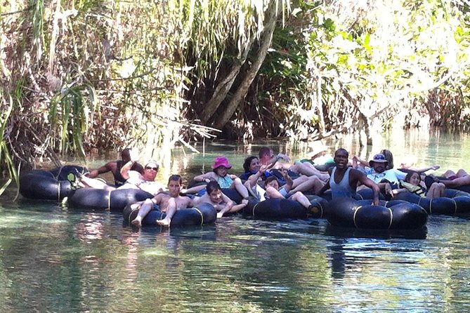 Dunn's River Falls and Tubing Combo Tour from Ocho Rios - Floating the White River after the climb