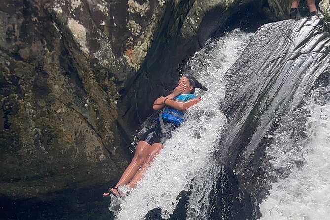 El Yunque Rainforest: Waterslides, Waterfalls and Rope Swing - The waterfall, slides, jumps, and rope swing