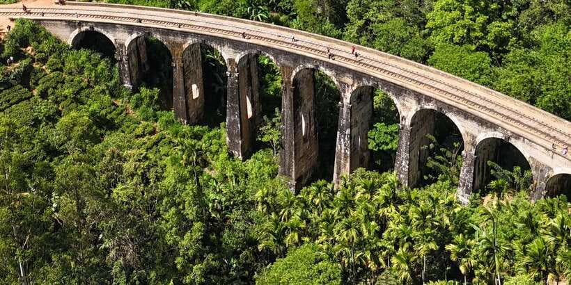 Ella: Little Adam's Peak, Nine Arches Bridge & Waterfalls - Pallewela Waterfall replaces the closed Nil Diya Pokuna