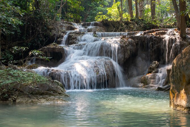 Erawan Waterfalls and Bridge Over River Kwai Tour from Bangkok - Lunch before Erawan National Park