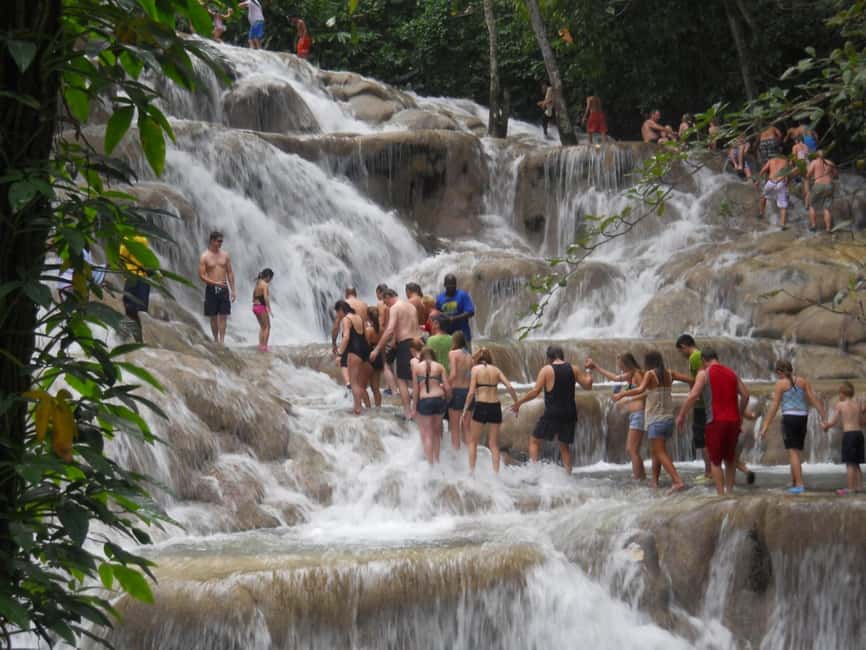 Falmouth: Bamboo Beach Club & Dunn's River Falls - Dunn’s River Falls: Jamaica’s natural staircase