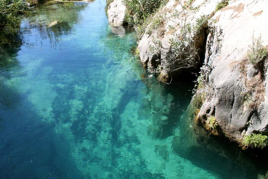 From Alicante: Guadalest Valley and Algar Waterfalls Tour - The drive inland from Meliá Alicante