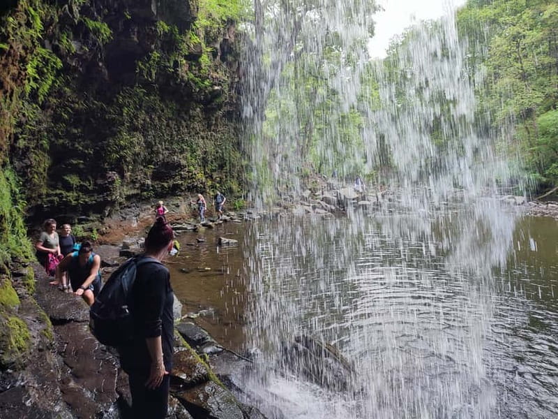 From Cardiff: Guided Hike to 8 Waterfalls in Brecon Beacons - A possible swim at the final pool