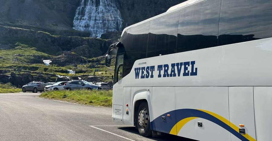 From Isafjordur: Dynjandi Waterfall Guided Day Trip by Bus - Ninety minutes at Dynjandi