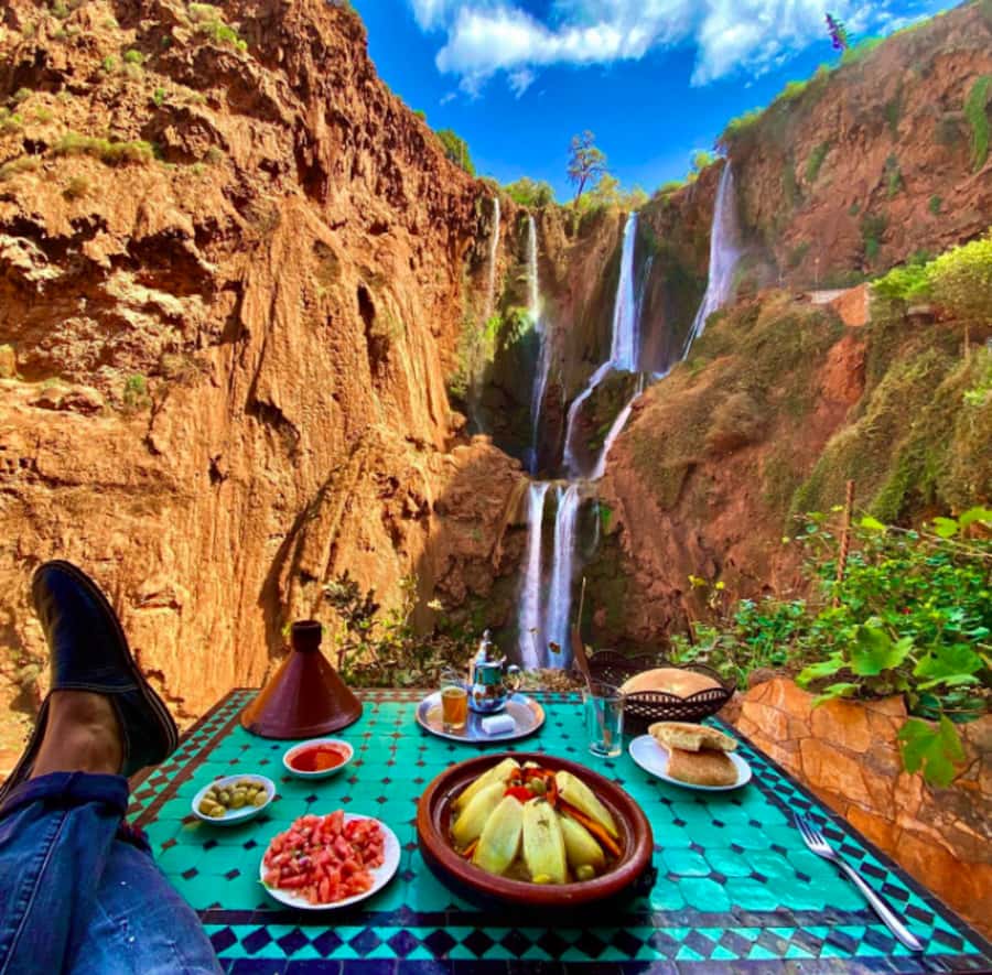 From Marrakech: Guided Ouzoud Waterfalls Tour with Boat Ride - The road to Ouzoud and the two coffee stops
