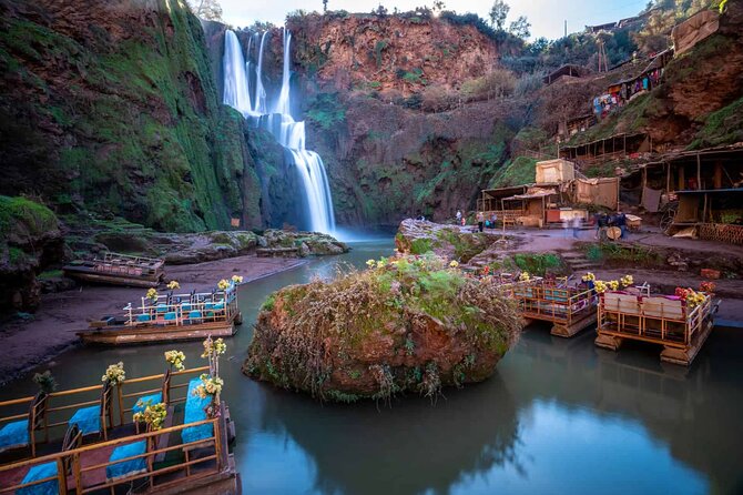 From Marrakech: Ouzoud Waterfalls Guided Hike and Boat Trip - Walking through olive groves and local countryside