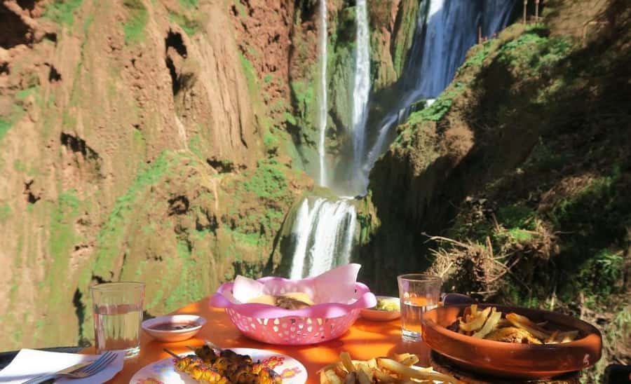 From Marrakech: Ouzoud Waterfalls Guided Hike and Boat Trip - The climb back out of the valley