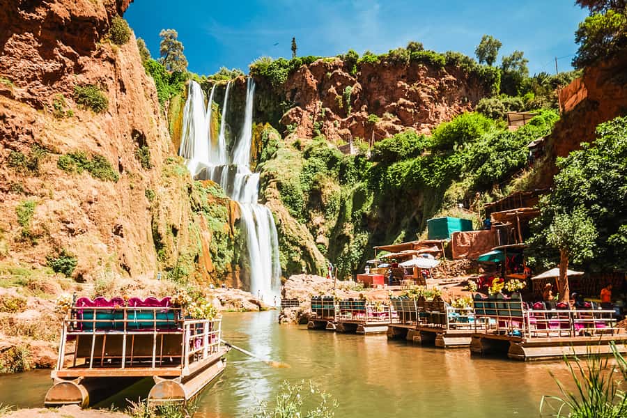 From Marrakech: Ouzoud Waterfalls Guided Tour & Boat Ride - The boat ride and getting close to the water