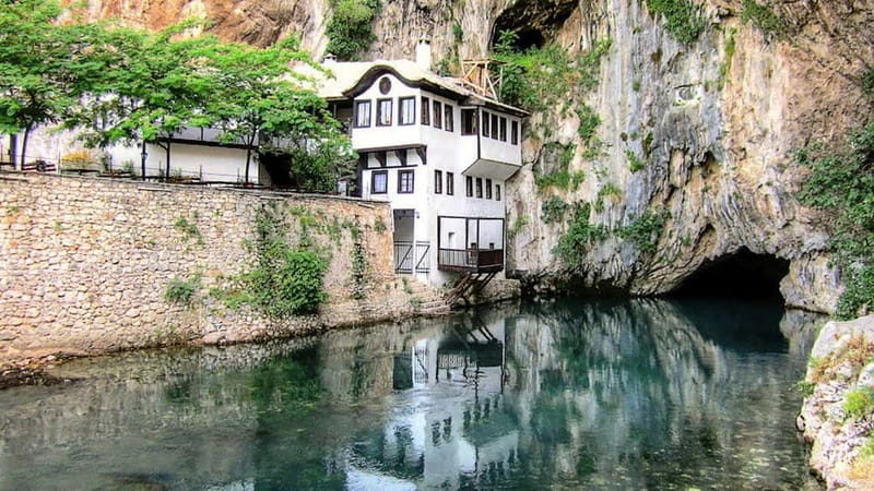 From Mostar: Blagaj, Počitelj & Kravice Waterfalls Day Tour - Fortica Hill gives you the big picture