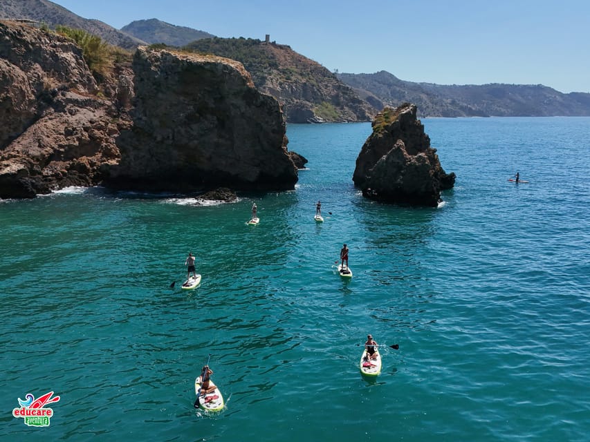 From Nerja: Guided Paddle Surf Cliffs and Maro Waterfall - The Maro waterfall and Acantilado caves