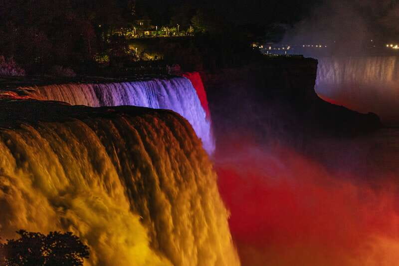 From New York City: Niagara Falls One Day Tour - Light shows, fireworks, and the final hours