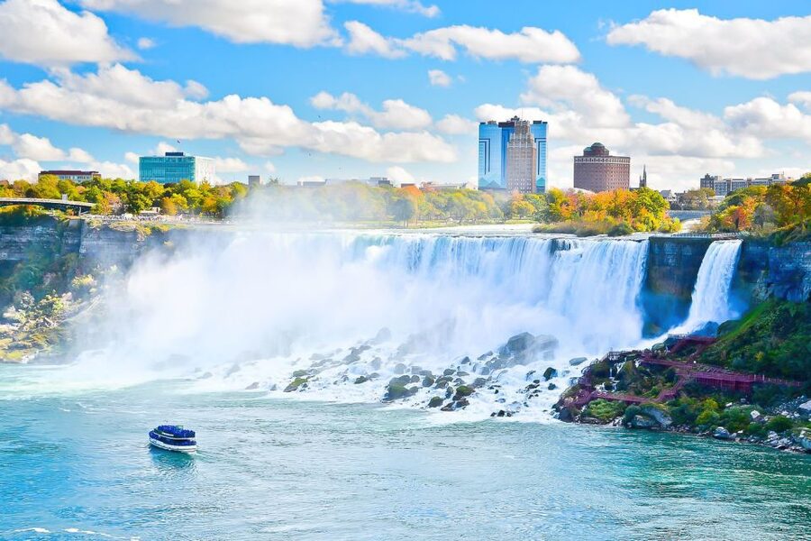 From NYC: Niagara Falls Full-Day Tour with Maid of the Mist - Free time, food, and the American side