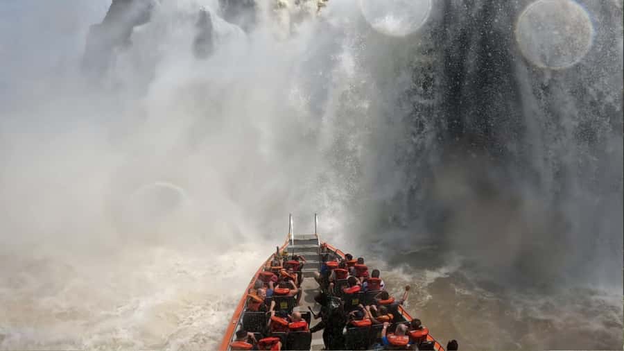 From Puerto Iguazu: Argentinian Iguazu Falls with Boat Ride - The jungle path down to the Iguazu River