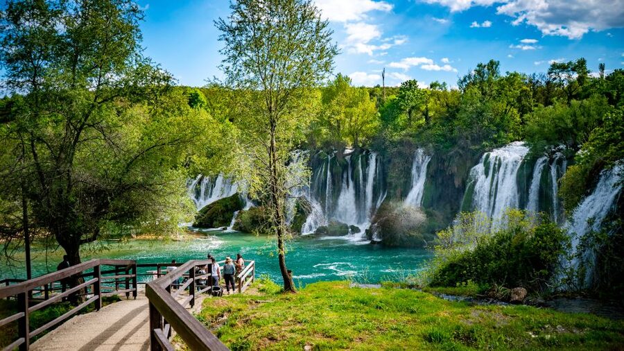 From Split and Trogir: Mostar Tour with Kravica Waterfalls - Počitelj: a short stop with a big view