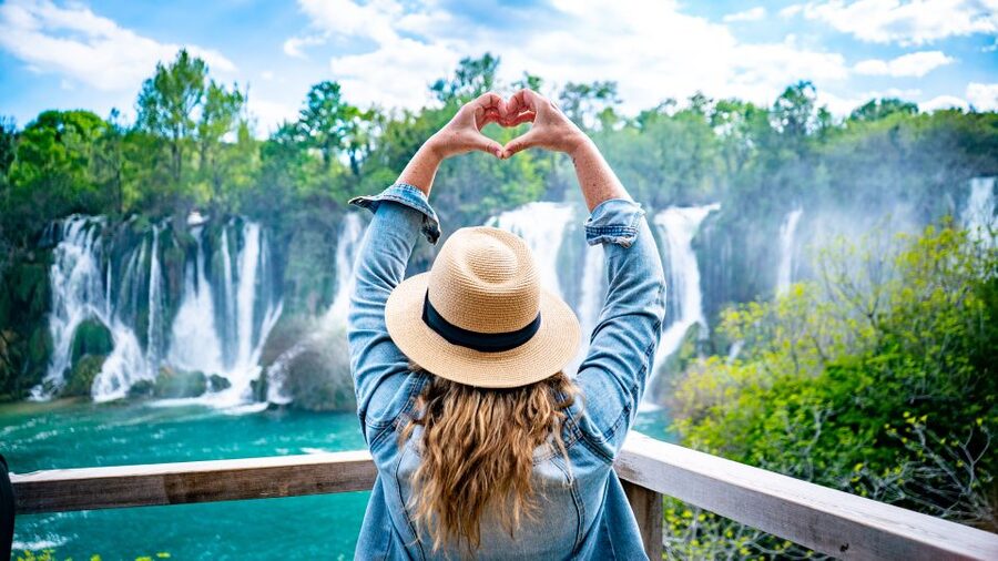 From Split and Trogir: Mostar Tour with Kravica Waterfalls - Mostar and the first sight of Stari Most
