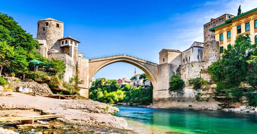 From Split and Trogir: Mostar Tour with Kravica Waterfalls - Your free time in Mostar