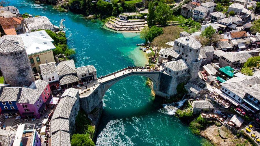 From Split and Trogir: Mostar Tour with Kravica Waterfalls - Setting out from Split or Trogir