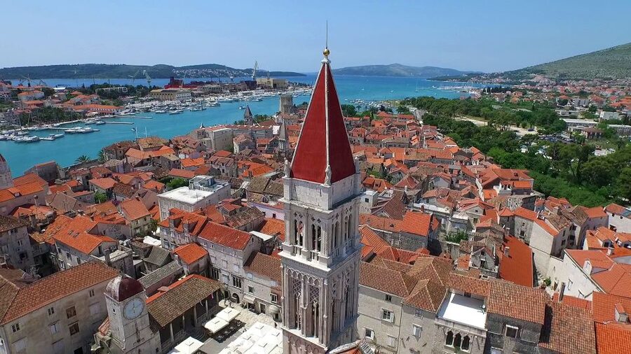 From Split: Krka Waterfalls Cruise & Trogir Walking Tour - The river boat to Skradin