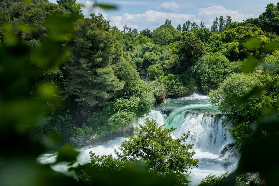 From Split: Krka Waterfalls Cruise & Trogir Walking Tour - Free time in Skradin