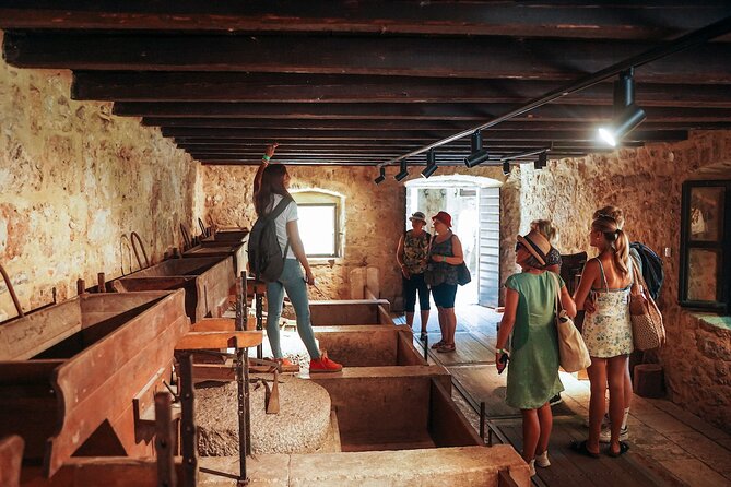 From Split: Krka Waterfalls, Food & Wine Tasting Tour - Walking the wooden paths at Krka National Park